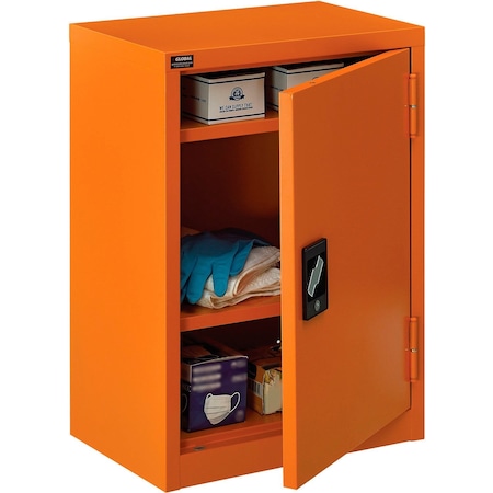 Global Industrial Mount, 19-7/8Wx14-1/4Dx32-3/4H, Orange 298685